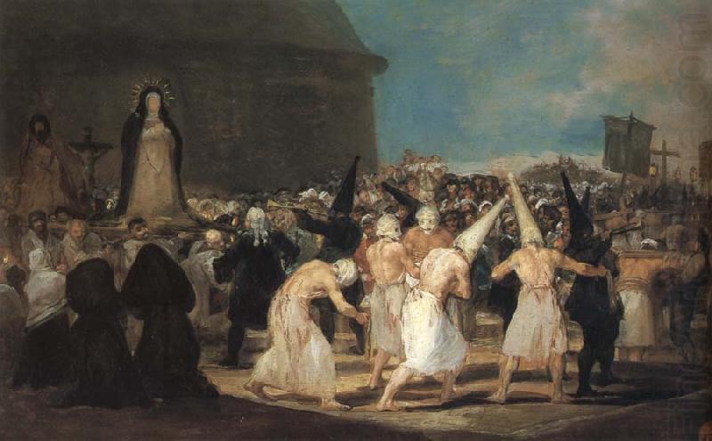 Francisco Goya The Procession china oil painting image